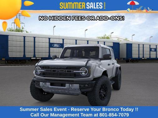 Avalanche Gray 2026 Ford Bronco Raptor