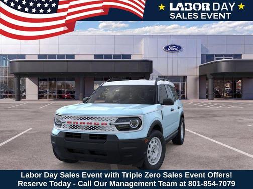 Robins Egg Blue 2026 Ford Bronco Sport Heritage
