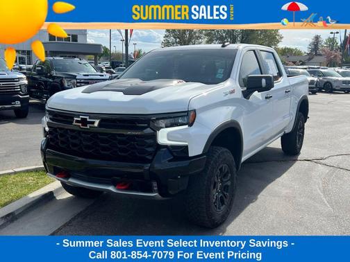 Summit White 2023 Chevrolet Silverado 1500 ZR2