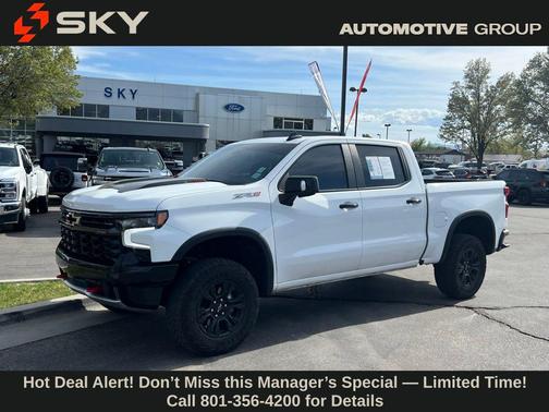 Summit White 2023 Chevrolet Silverado 1500 ZR2