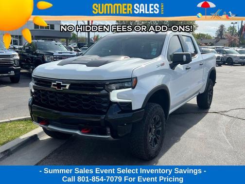 Summit White 2023 Chevrolet Silverado 1500 ZR2