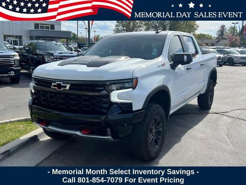 Summit White 2023 Chevrolet Silverado 1500 ZR2