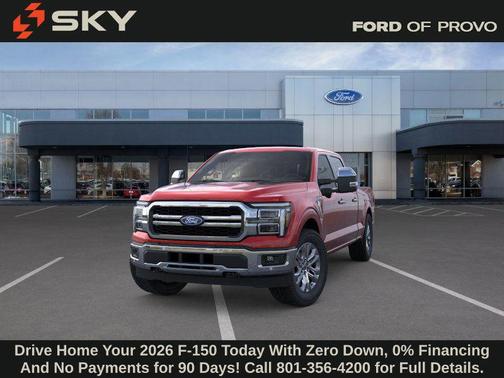 Ruby Red Metallic Tinted Clearcoat 2026 Ford F-150 Lariat