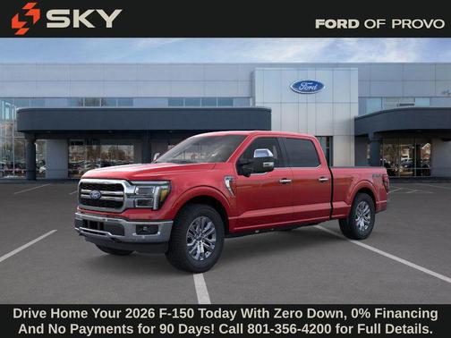 Ruby Red Metallic Tinted Clearcoat 2026 Ford F-150 Lariat