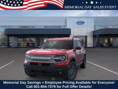Ruby Red Metallic Tinted Clearcoat 2025 Ford Bronco Sport Big Bend