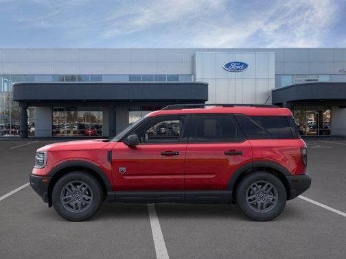 Ruby Red Metallic Tinted Clearcoat 2025 Ford Bronco Sport Big Bend