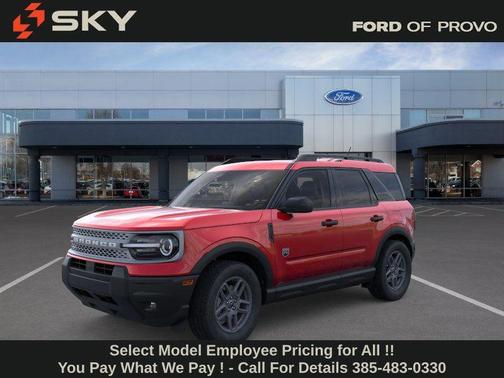 Ruby Red Metallic Tinted Clearcoat 2025 Ford Bronco Sport Big Bend