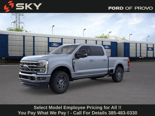 Glacier Gray Metallic TriCoat 2026 Ford F-350 Lariat