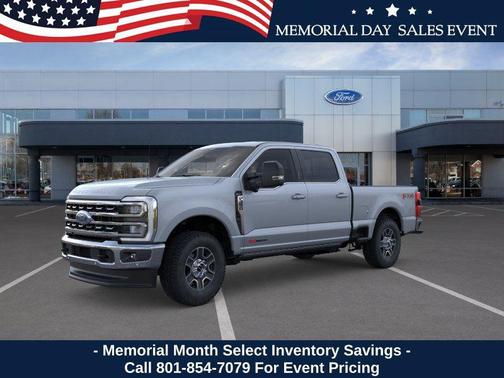 Glacier Gray Metallic TriCoat 2026 Ford F-350 Lariat