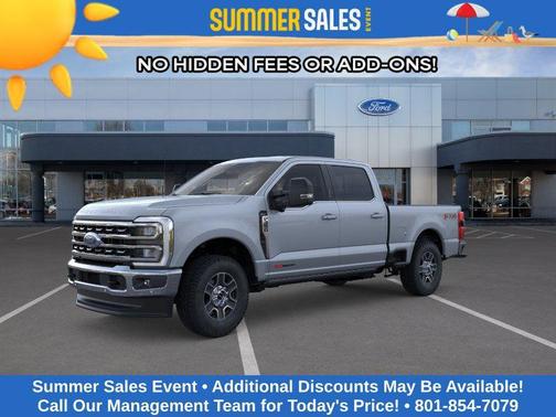 Glacier Gray Metallic TriCoat 2026 Ford F-350 Lariat