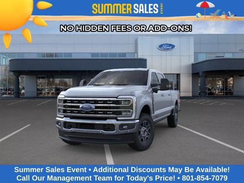 Glacier Gray Metallic TriCoat 2026 Ford F-350 Lariat