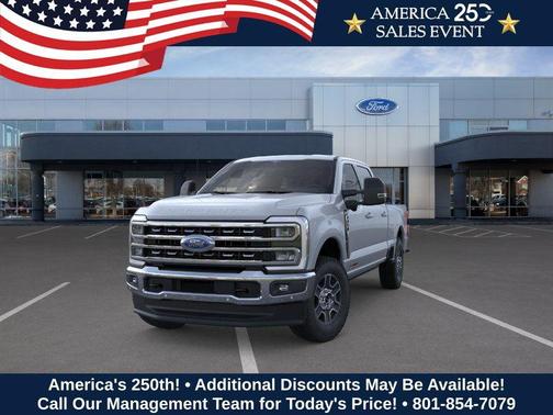 Glacier Gray Metallic TriCoat 2026 Ford F-350 Lariat