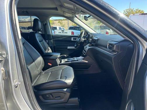 Silver Metallic 2024 Ford Explorer XLT
