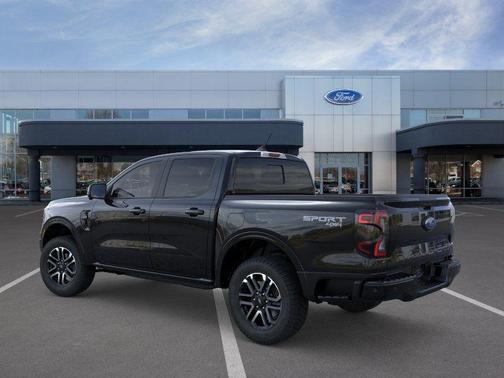 SHADOW BLACK 2025 Ford Ranger LARIAT
