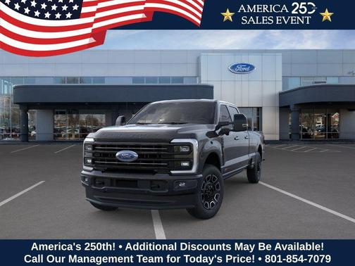 Agate Black Metallic 2026 Ford F-350 Platinum