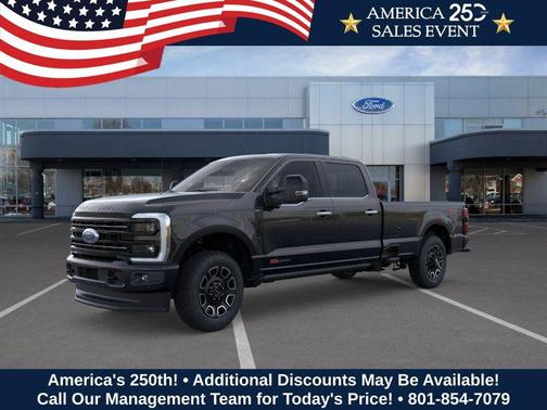 Agate Black Metallic 2026 Ford F-350 Platinum