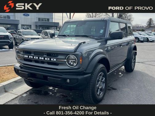 Gray Metallic 2024 Ford Bronco Big Bend