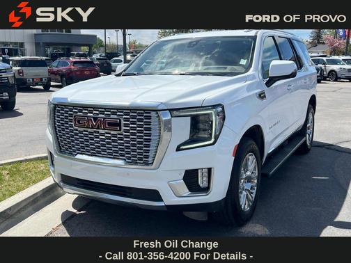 Summit White 2021 GMC Yukon Denali