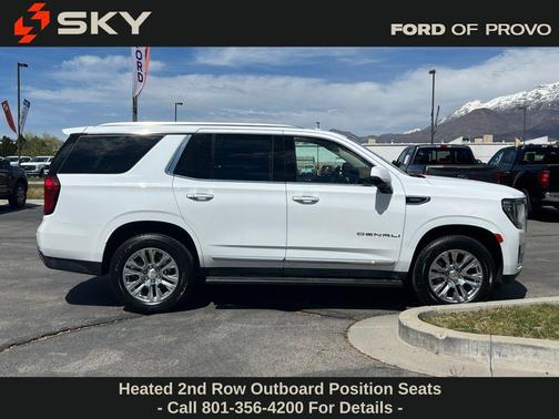 Summit White 2021 GMC Yukon Denali
