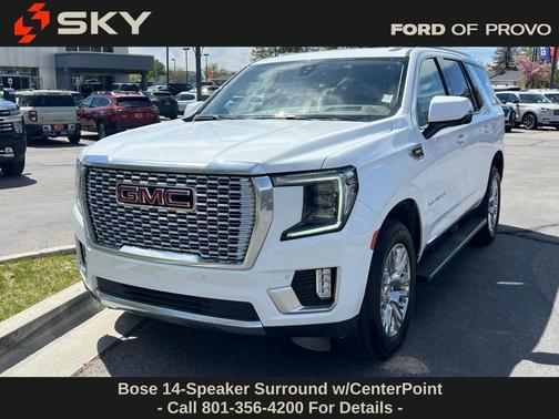 Summit White 2021 GMC Yukon Denali