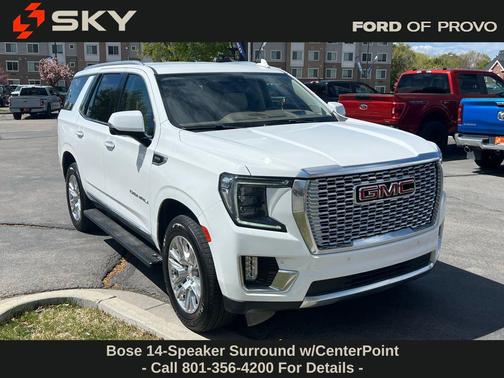 Summit White 2021 GMC Yukon Denali