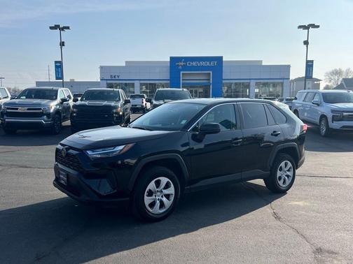 Midnight Black Metallic 2024 Toyota RAV4 LE