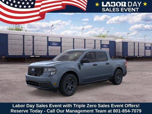 Azure Gray Metallic Tri-Coat 2026 Ford Maverick XLT
