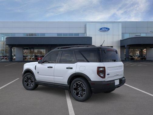 SPACE WHITE METALLIC 2026 Ford Bronco Sport Outer Banks