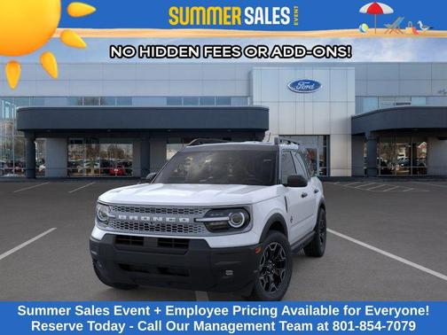 SPACE WHITE METALLIC 2026 Ford Bronco Sport Outer Banks