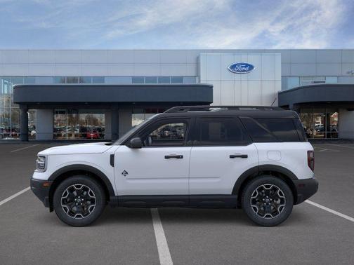 SPACE WHITE METALLIC 2026 Ford Bronco Sport Outer Banks