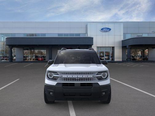 SPACE WHITE METALLIC 2026 Ford Bronco Sport Outer Banks