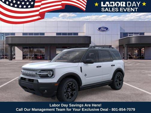 SPACE WHITE METALLIC 2026 Ford Bronco Sport Outer Banks