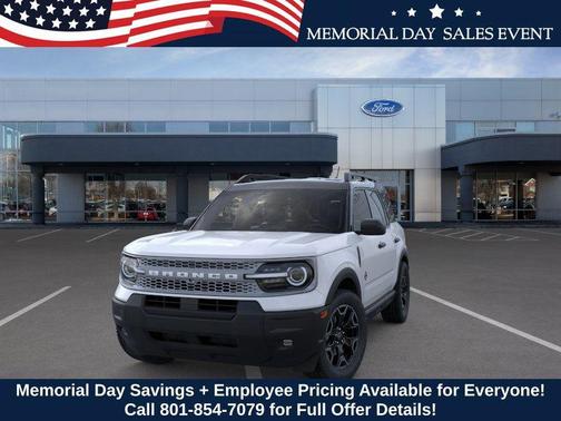 SPACE WHITE METALLIC 2026 Ford Bronco Sport Outer Banks
