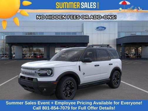 SPACE WHITE METALLIC 2026 Ford Bronco Sport Outer Banks