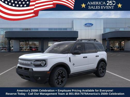 SPACE WHITE METALLIC 2026 Ford Bronco Sport Outer Banks