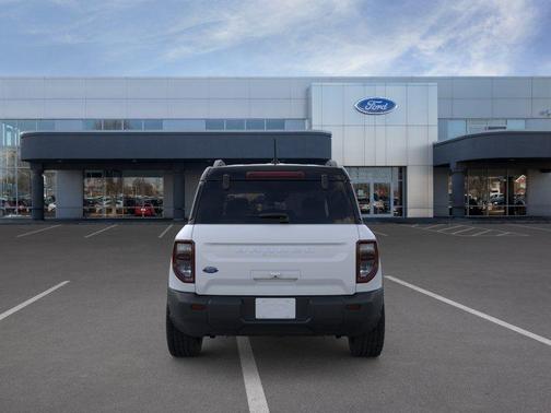 SPACE WHITE METALLIC 2026 Ford Bronco Sport Outer Banks