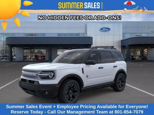 SPACE WHITE METALLIC 2026 Ford Bronco Sport Outer Banks