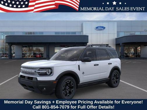 SPACE WHITE METALLIC 2026 Ford Bronco Sport Outer Banks