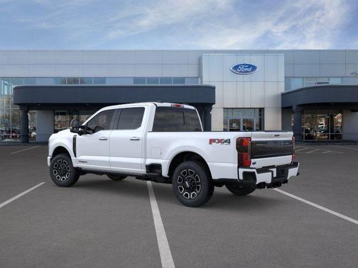 Star White Metallic Tri-Coat 2026 Ford F-350 Platinum