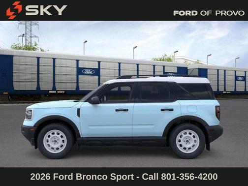 Robins Egg Blue 2026 Ford Bronco Sport Heritage