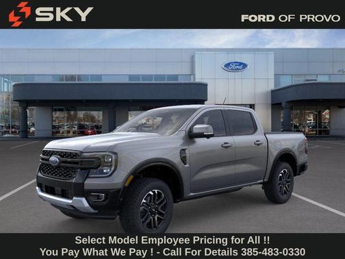 CARBONIZED GRAY METALLIC 2025 Ford Ranger LARIAT