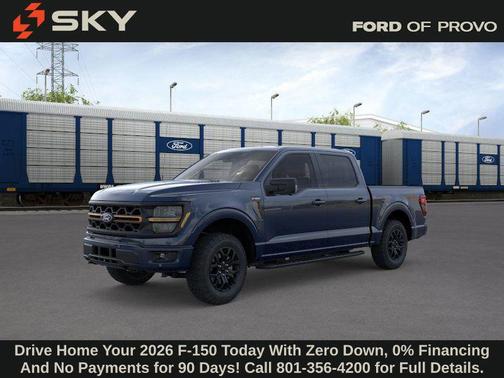 Antimatter Blue Metallic 2026 Ford F-150 Tremor