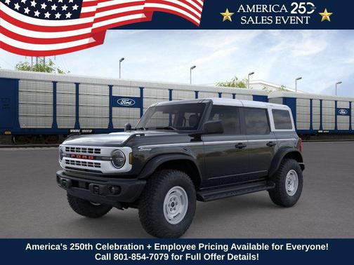 Shadow Black 2026 Ford Bronco Heritage Edition
