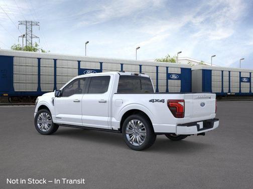 Star White Metallic Tri-Coat 2026 Ford F-150 Platinum