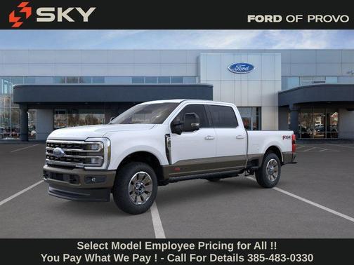 Star White Metallic Tri-Coat 2026 Ford F-350 King Ranch