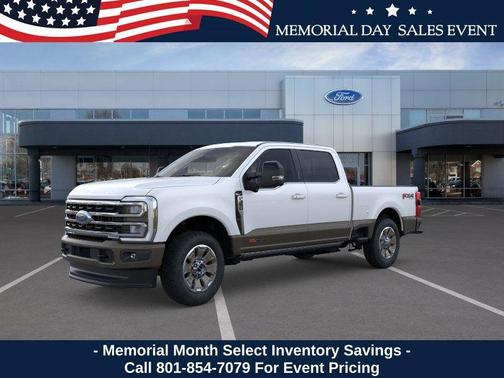 Star White Metallic Tri-Coat 2026 Ford F-350 King Ranch