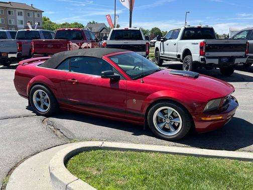 Red 2008 Ford Mustang GT Premium