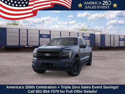 Antimatter Blue Metallic 2026 Ford F-150 Lariat