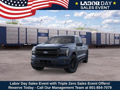 Antimatter Blue Metallic 2026 Ford F-150 Lariat