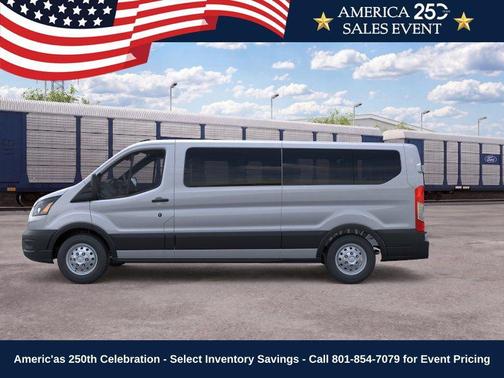 Ingot Silver Metallic 2026 Ford Transit-350 XL